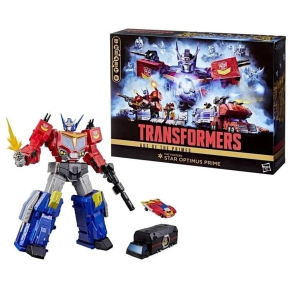 Transformers Age Of The Primes Titan Class The Thirteen Star Optimus Prime G0470